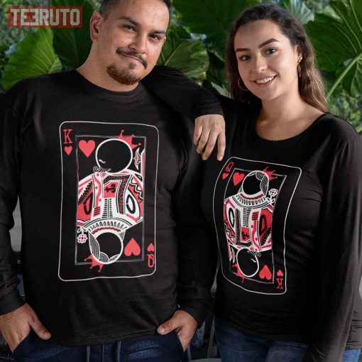King And Queen Cards Couple Valentine Matching Sweatshirt