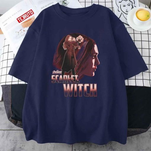 Marvel Avengers Infinity War Witch Portrait Graphic Unisex T-Shirt