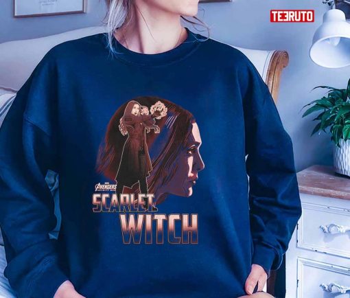 Marvel Avengers Infinity War Witch Portrait Graphic Unisex T-Shirt