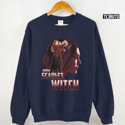 Marvel Avengers Infinity War Witch Portrait Graphic Unisex T-Shirt