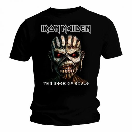 Mens Iron Maiden The Book Of Souls Black Unisex T-Shirt