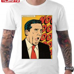 Micheal Scott The Office No God Pop Art Unisex T-Shirt