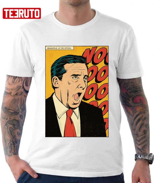 Micheal Scott The Office No God Pop Art Unisex T-Shirt