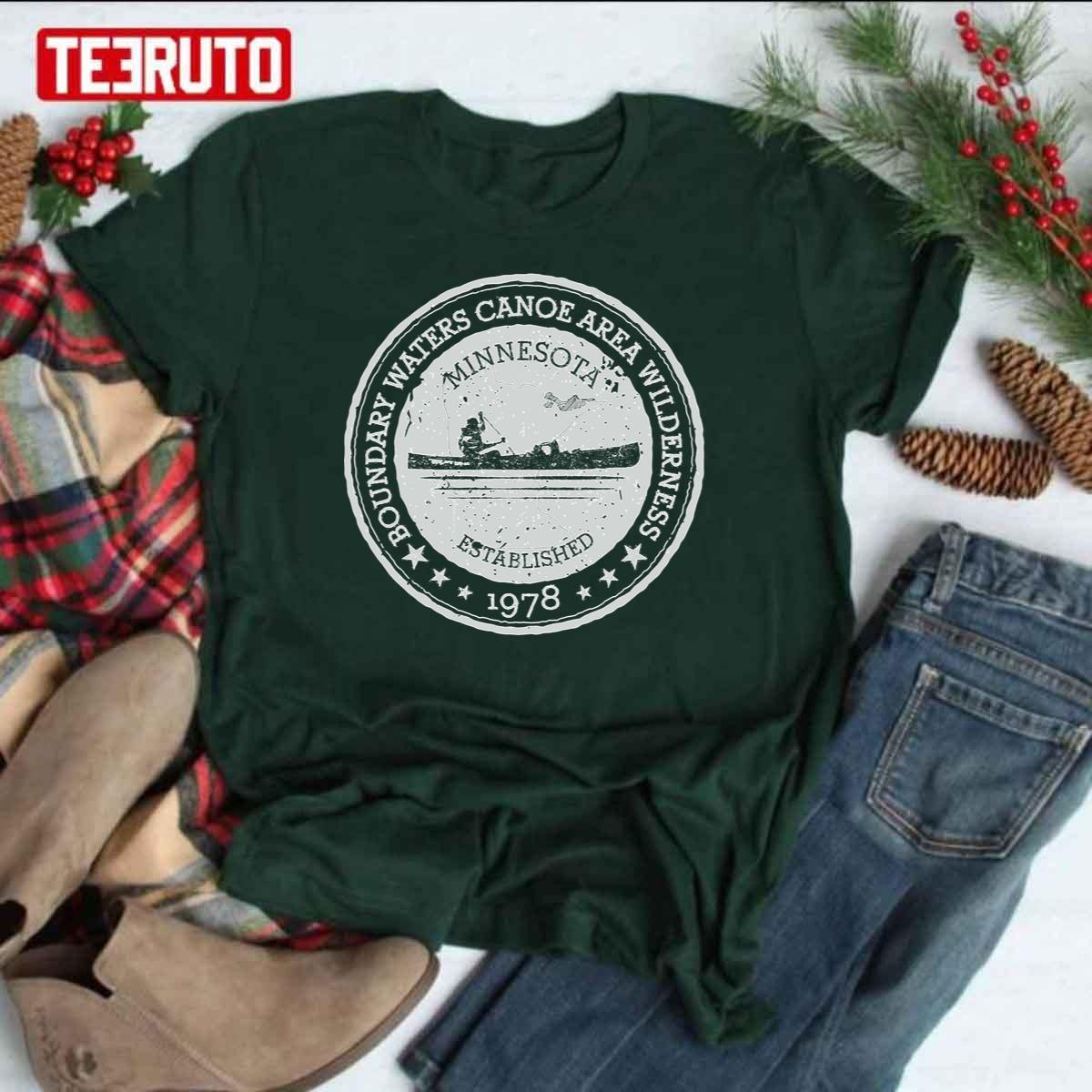 Minnesota Boundary Waters Vintage Unisex T-Shirt