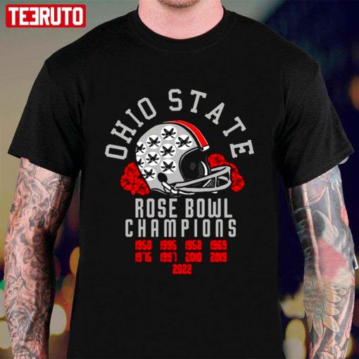 Ohio State Rose Bowl Champions 1950 2022 Unisex T-Shirt