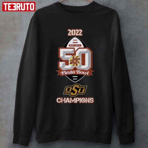 Oklahoma State 2022 Fiesta Bowl Champions Unisex T-Shirt