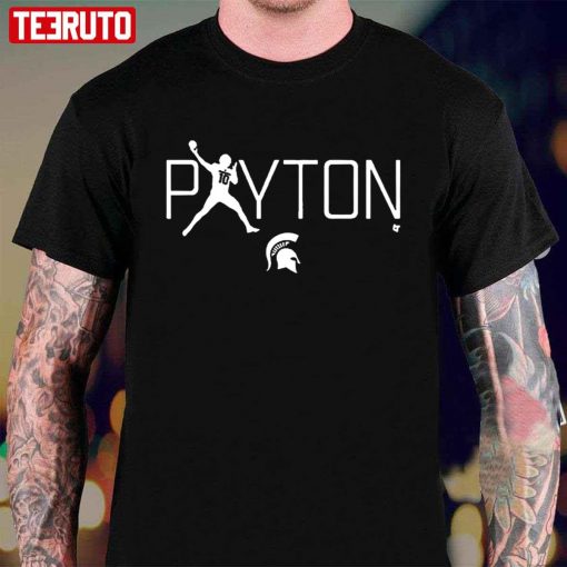 Payton Thorne Silhouette Msu Football Unisex T-Shirt