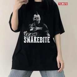 Peter Wright Pdc 2022 Team Snakebite Unisex T-Shirt