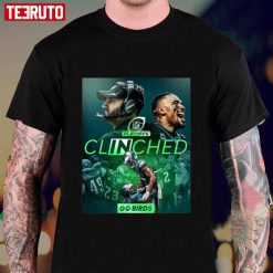 Philadelphia Eagles Go Birds Playoffs Clinched Unisex T-Shirt