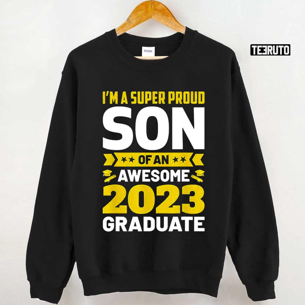 Senior Mom 2023 Baseball Class Of 2023 Funny Graduation Shirt - TeeUni