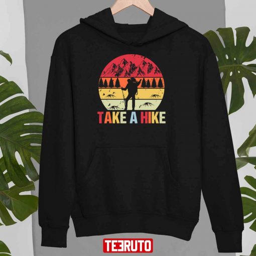 Retro Take A Hike Outdoors Unisex Sweatshirt