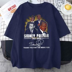 Rip Sidney Poitier 1927 2022 Thank You For The Memories Unisex T-Shirt