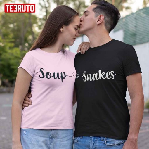 Snakes Soup Couple Matching Valentine’s Day T-Shirt