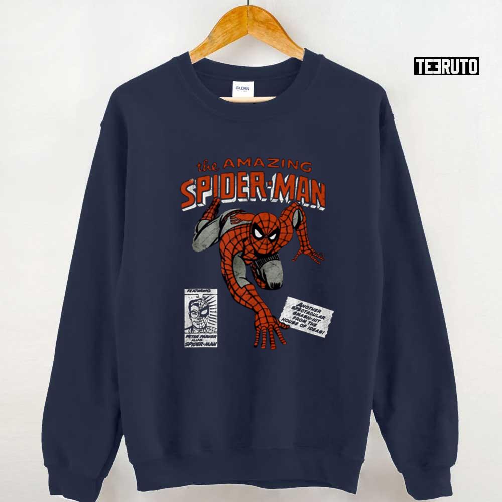 Spiderman Marvel Funny Spider Man Superhero Unisex Sweatshirt
