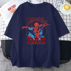 Spiderman The Amazing Dad Vintage Unisex T-Shirt