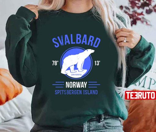 Svalbard Polar Bear Longyearbyen Norway Unisex T-Shirt