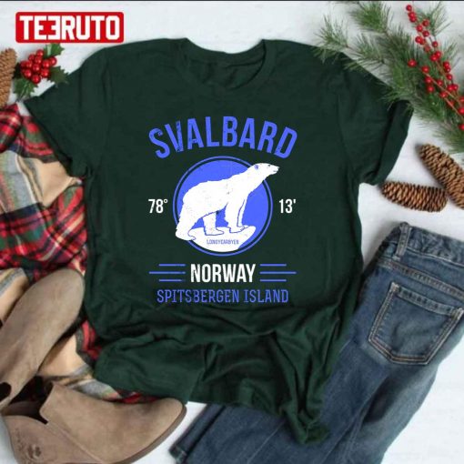 Svalbard Polar Bear Longyearbyen Norway Unisex T-Shirt