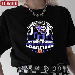 Tennessee Titans Wins Afc South Champions Unisex T-Shirt