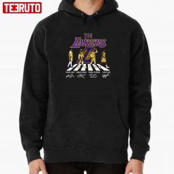 The Lakers Abbey Road Anthony Davis Carmelo Anthony Russell Westbrook Lebron James Hoodie