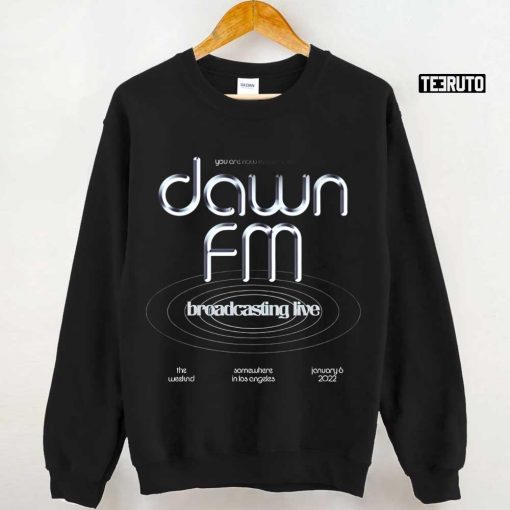 The Weeknd Dawn Fm Live Broadcast Unisex T-Shirt