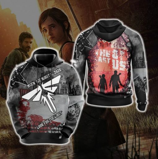 The Last Of Us When The Night Is Dark Look For The Light Over Print 3d 5 Hoodie
