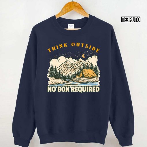 Think Outside No Box Required Unisex Sweatshirt