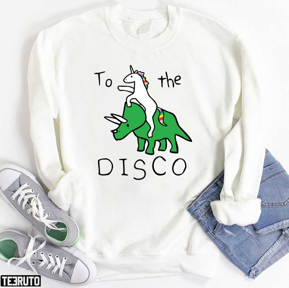 Unicorns Ride Dinosaurs To The Disco Women's Vest 