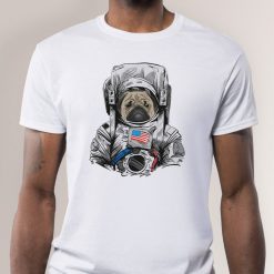 USA Pug Patriotic Unisex T-Shirt