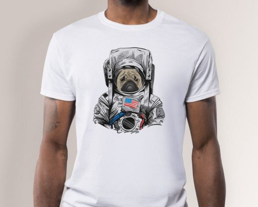 USA Pug Patriotic Unisex T-Shirt