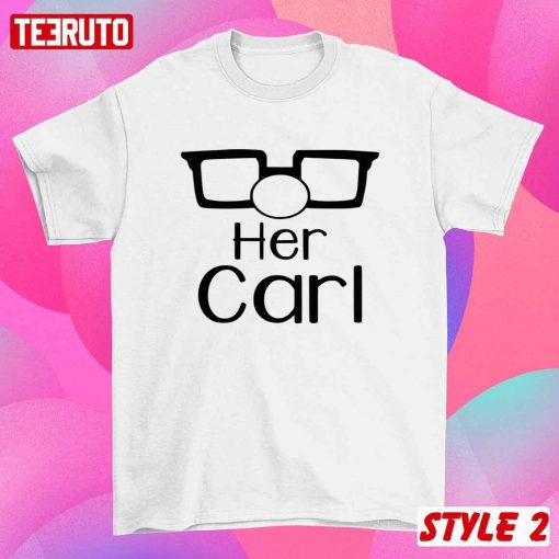 Up Pixar Movie Her Carl His Ellie Couple Matching Valentine Hoodie