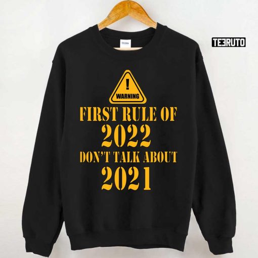 Warning New Year 2022 Resolutions Unisex T-Shirt