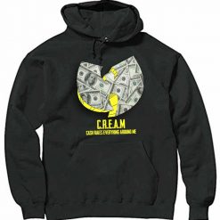 Wu-tang Clan Cream Dollar Bill Street Hoodie