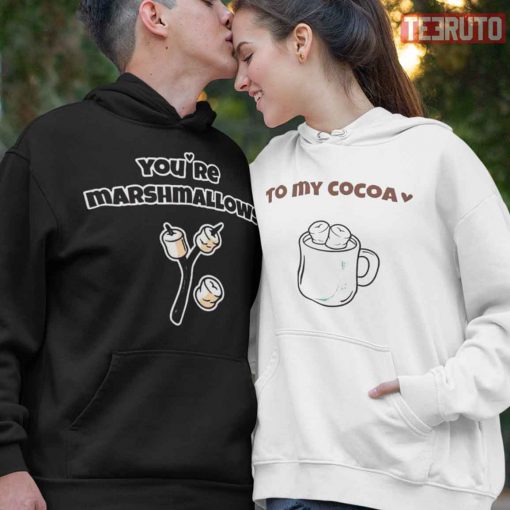 You’re Marshmallows To My Cacao Couple Matching Valentine Hoodie