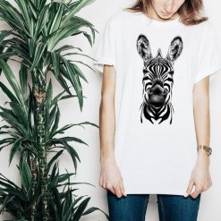 Zebra Drawing Unisex T-Shirt