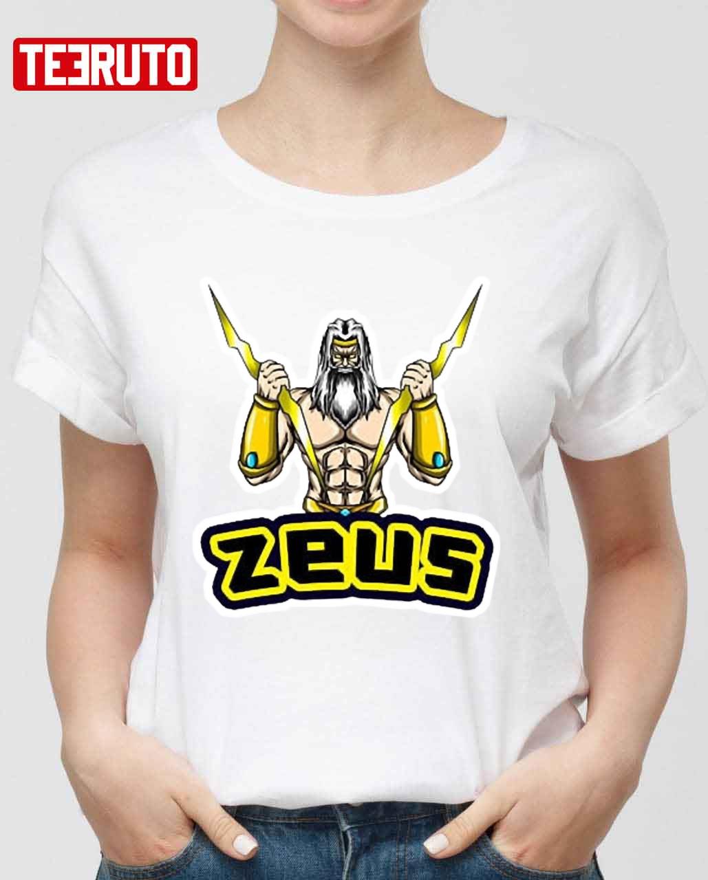 Zeus Lightening Art Unisex T-Shirt
