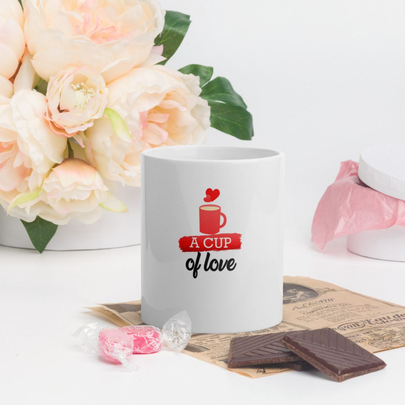 A Cup Of Love Valentines Day Gift Mug