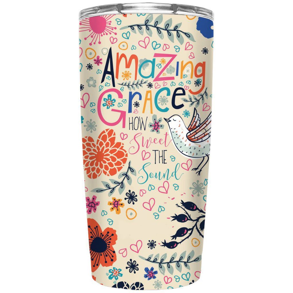 Amazing Grace Tropical Gift For Lover Day Travel Tumbler