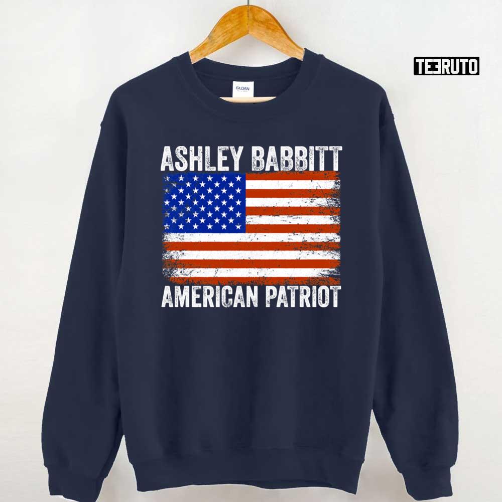 America Flag Ashley Babbitt Unisex Sweatshirt