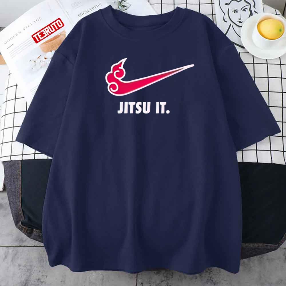 Anime Swoosh Jitsu It Akatsuki Naruto Unisex T-Shirt