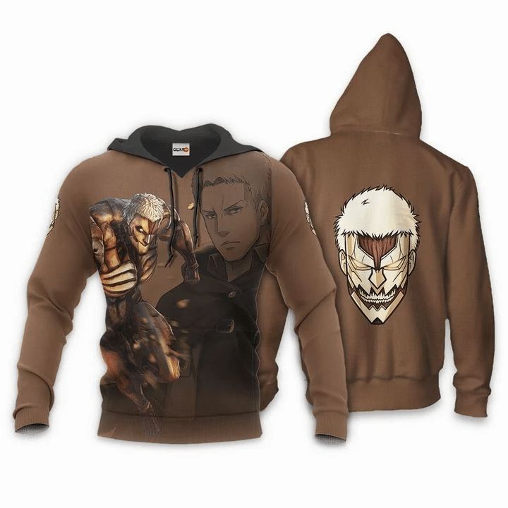 Aot Armored Titan Attack On Titan Anime Manga 3d Zip Hoodie