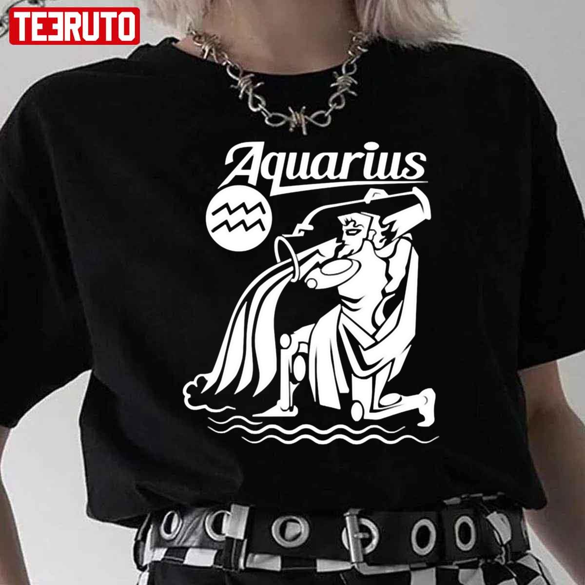 Aquarius Zodiac Unisex T-Shirt