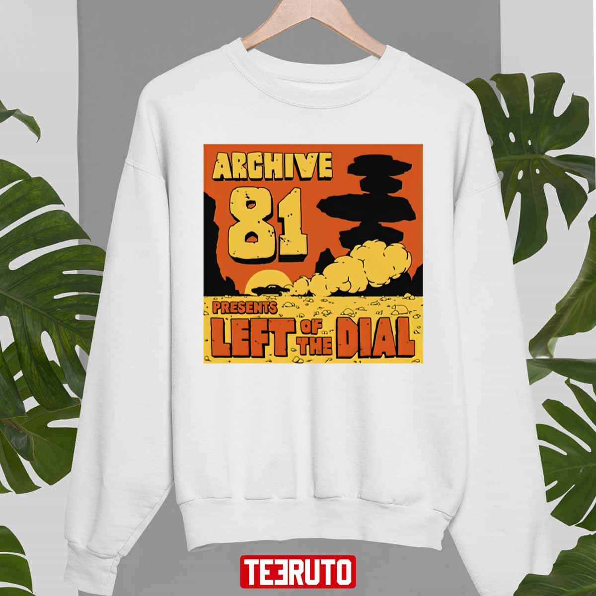 Archive 81 Left Of The Dial Logo Unisex Sweatshirt