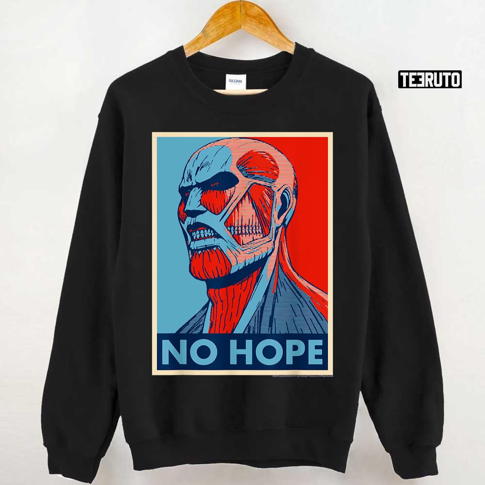 Attack On Titan Final Season Clash No Hope Unisex Sweatshirt