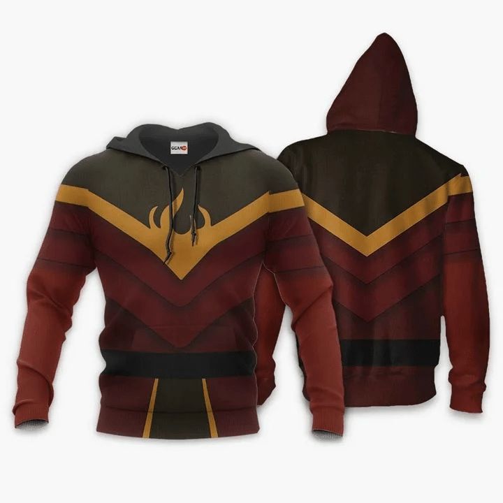 Avatar The Last Airbender Firelord Ozai 3d Zip Hoodie