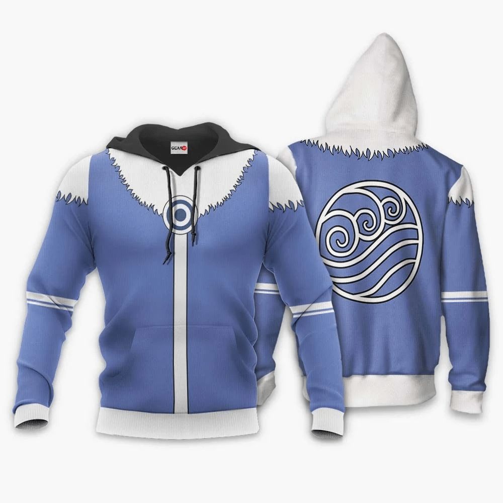 Avatar The Last Airbender Sokka 3d Zip Hoodie