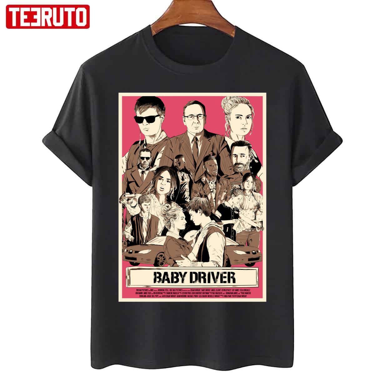 Baby Driver All Characters Unisex T-Shirt