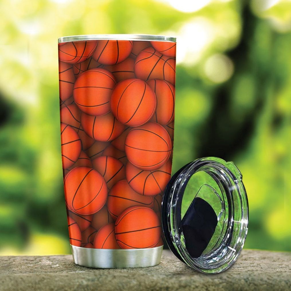 Basketball Gift For Lover Day Travel Tumbler All Over Print