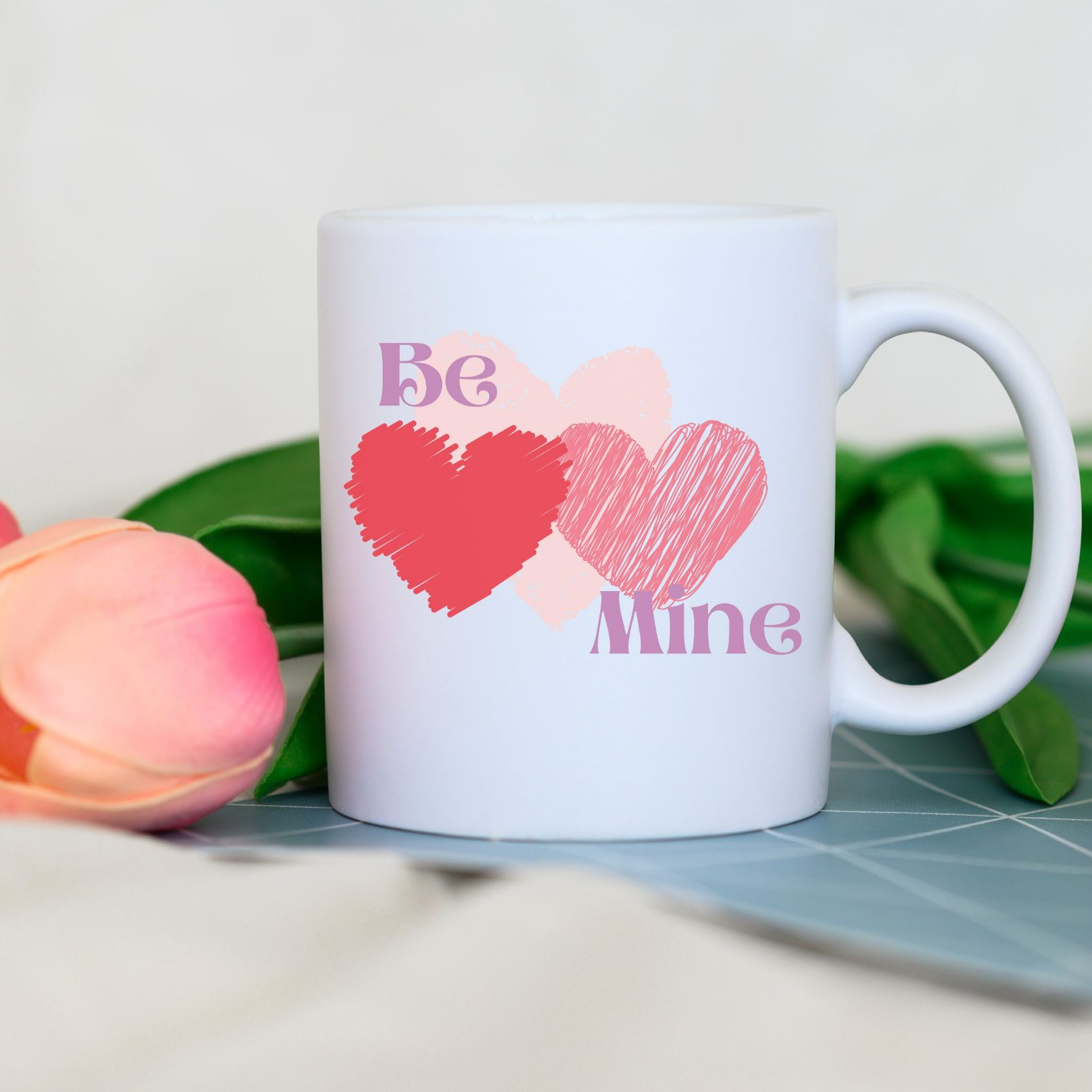 Be Mine Hearts Valentines Day Mug
