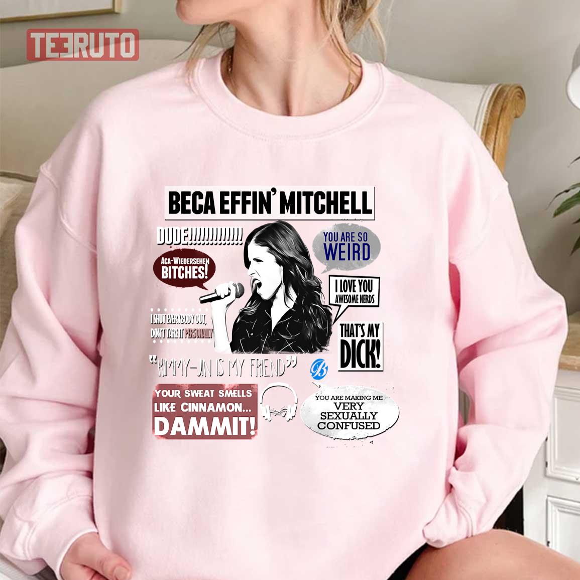 Beca Mitchell Pitch Perfect Anna Kendrick Bechloe Unisex Sweatshirt