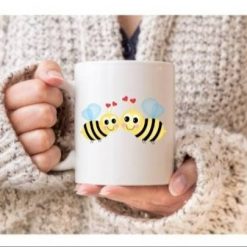 Bees Love Mug Valentines Romantic